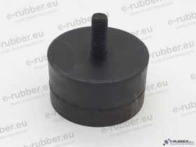 Male Buffer Foot Ø100×55 M16