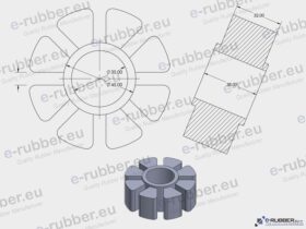Holset 90 Interchangeable Rubber Element