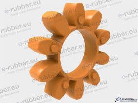 ROTEX 75 Spider 92 Shore A =T-PUR®= orange